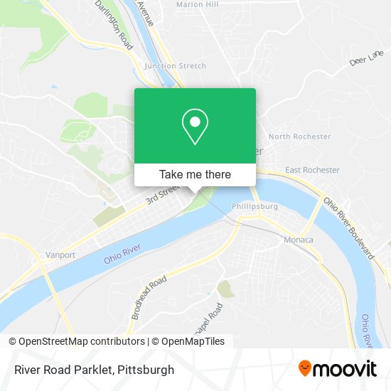 River Road Parklet map