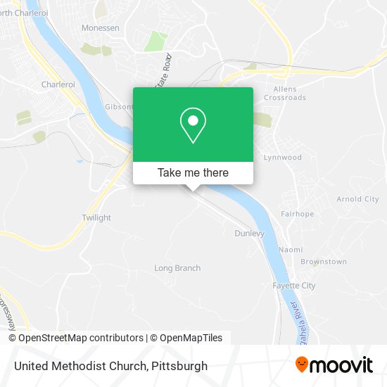 Mapa de United Methodist Church