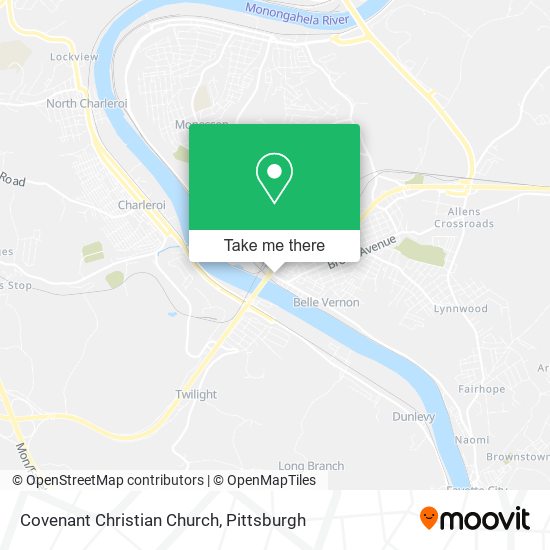 Covenant Christian Church map