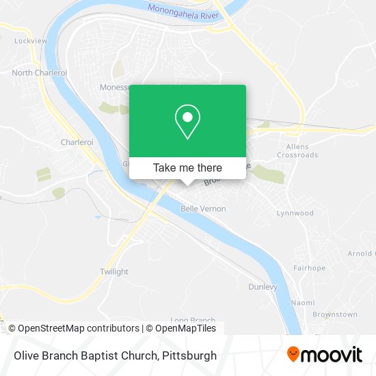 Mapa de Olive Branch Baptist Church