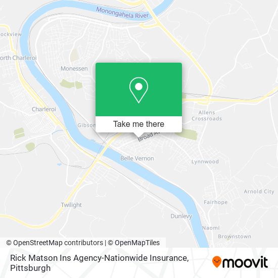 Mapa de Rick Matson Ins Agency-Nationwide Insurance