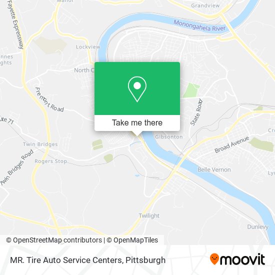 Mapa de MR. Tire Auto Service Centers