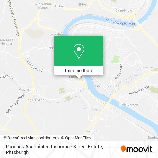 Ruschak Associates Insurance & Real Estate map