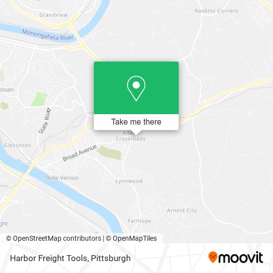 Mapa de Harbor Freight Tools