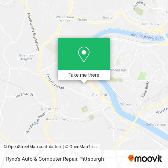 Ryno's Auto & Computer Repair map