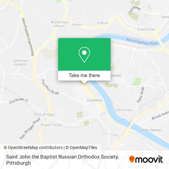 Mapa de Saint John the Baptist Russian Orthodox Society