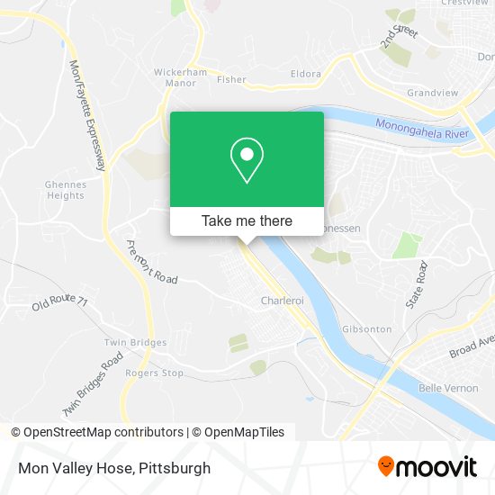 Mapa de Mon Valley Hose