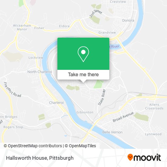 Hallsworth House map