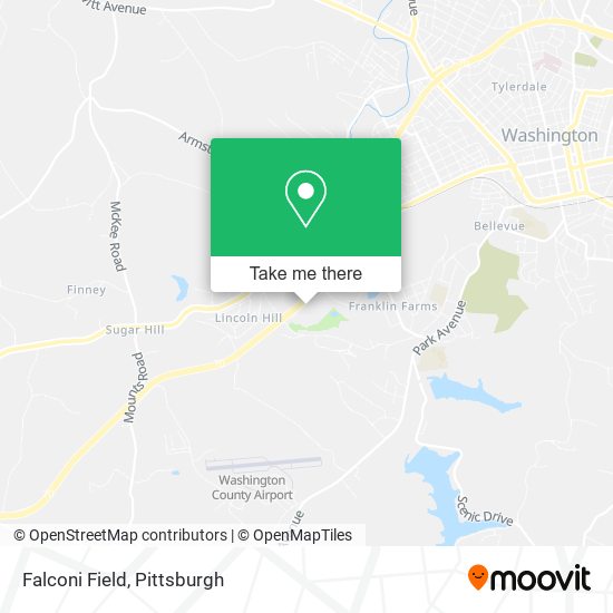 Mapa de Falconi Field