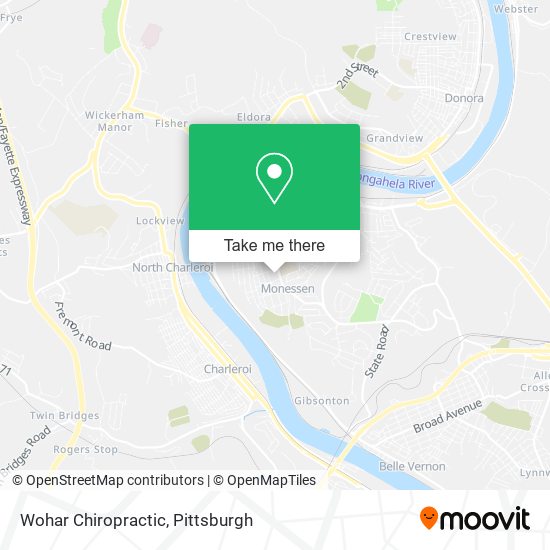 Mapa de Wohar Chiropractic