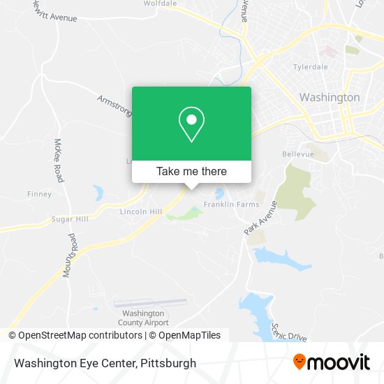 Mapa de Washington Eye Center