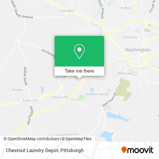 Chestnut Laundry Depot map