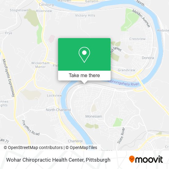 Mapa de Wohar Chiropractic Health Center