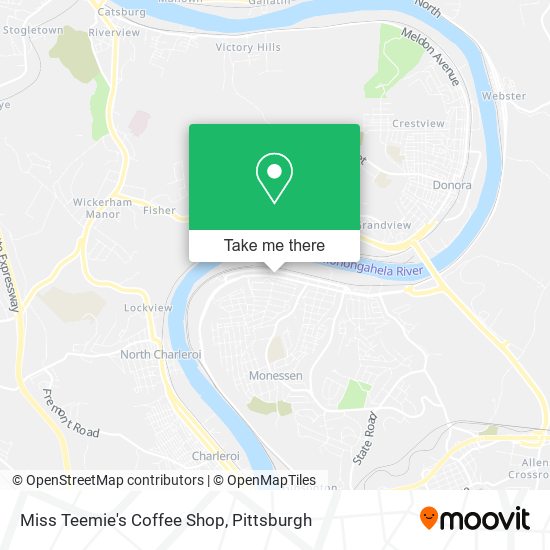 Mapa de Miss Teemie's Coffee Shop