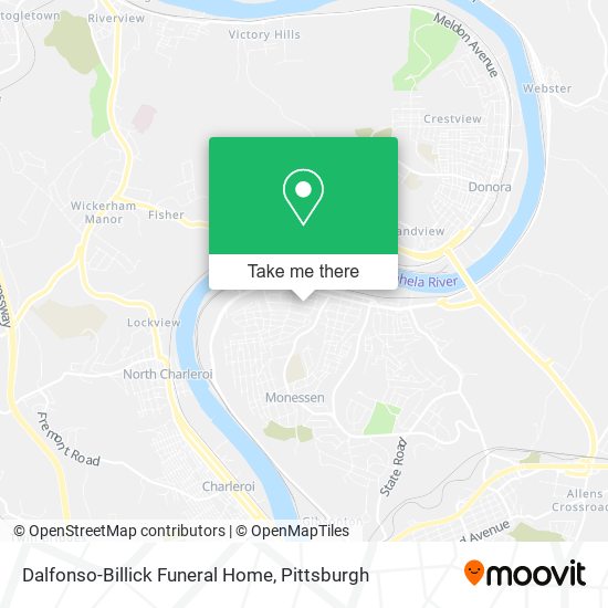 Dalfonso-Billick Funeral Home map