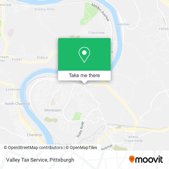 Mapa de Valley Tax Service