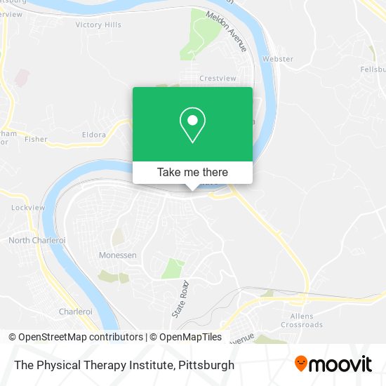 The Physical Therapy Institute map