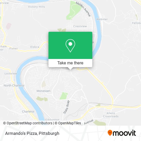 Mapa de Armando's Pizza