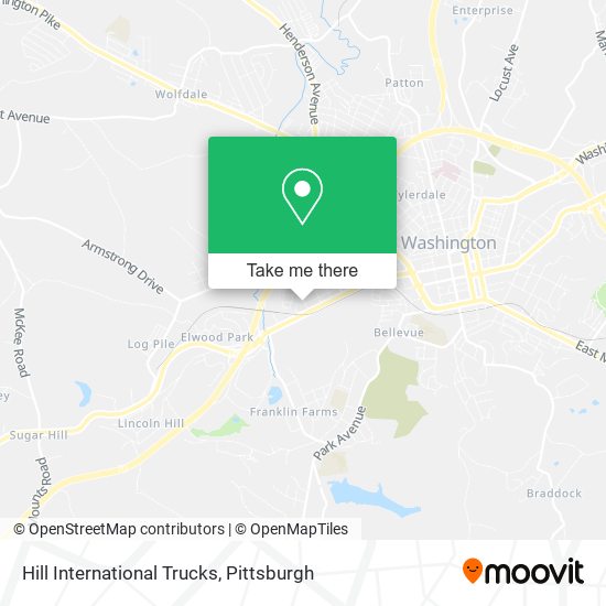 Hill International Trucks map