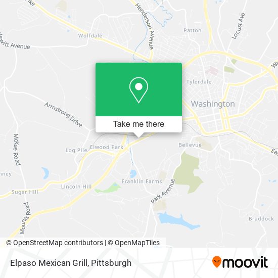 Mapa de Elpaso Mexican Grill