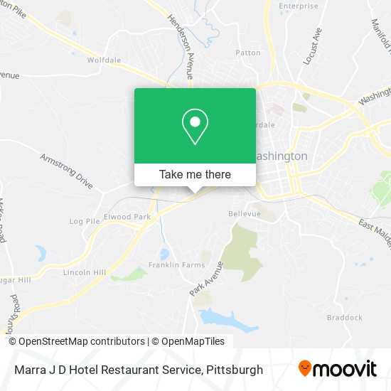 Mapa de Marra J D Hotel Restaurant Service