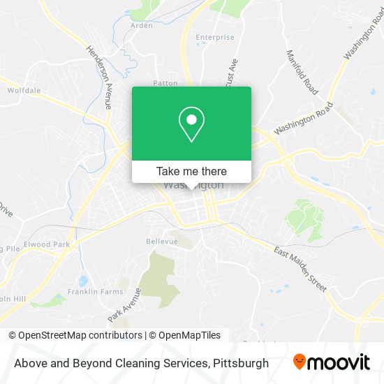 Mapa de Above and Beyond Cleaning Services