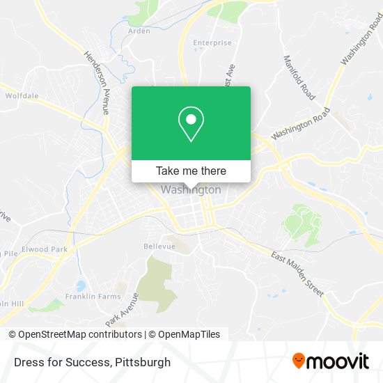 Dress for Success map