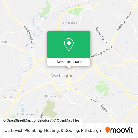 Mapa de Jurkovich Plumbing, Heating, & Cooling