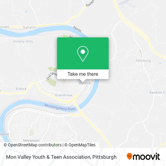 Mapa de Mon Valley Youth & Teen Association
