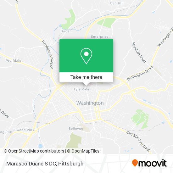 Mapa de Marasco Duane S DC