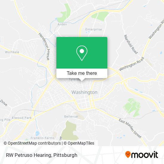 RW Petruso Hearing map