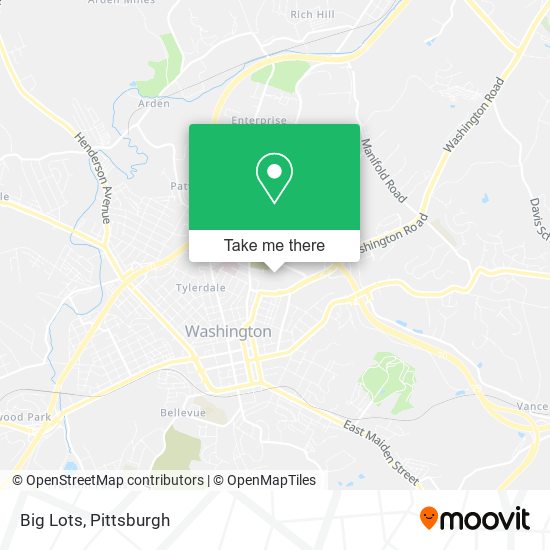 Big Lots map