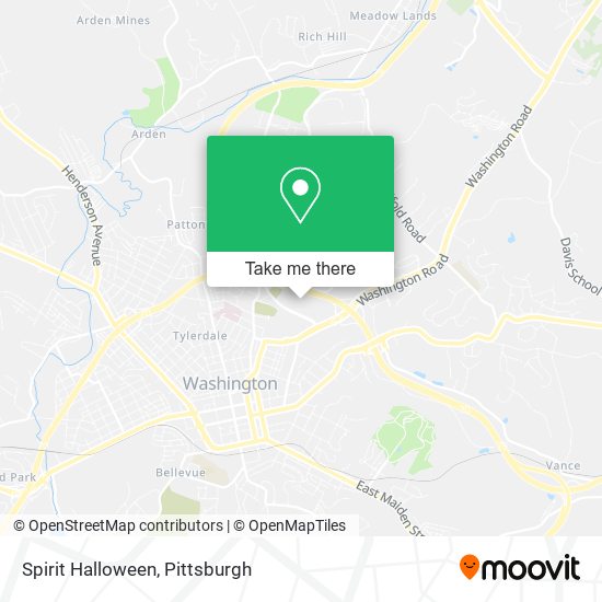 Spirit Halloween map