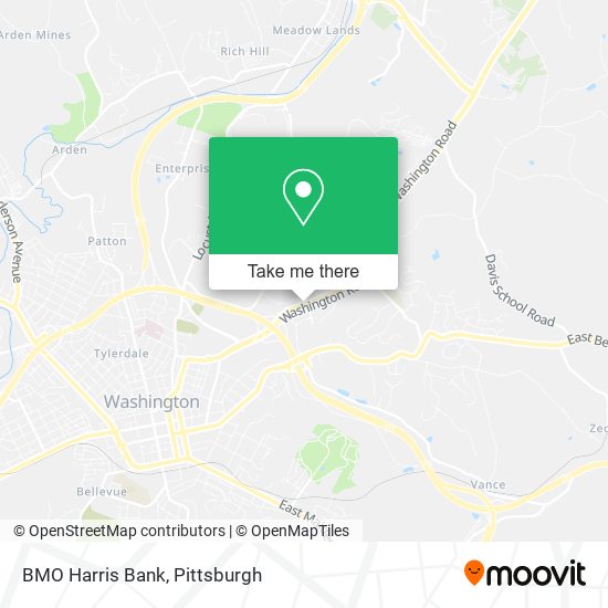 BMO Harris Bank map