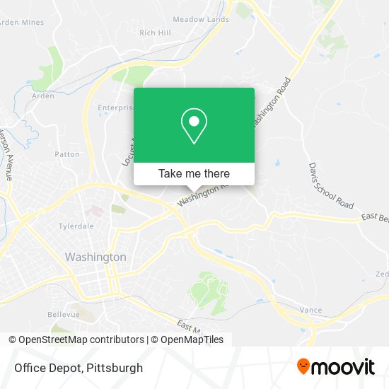 Office Depot map