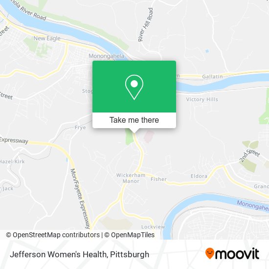 Mapa de Jefferson Women's Health