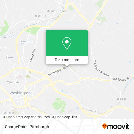 ChargePoint map