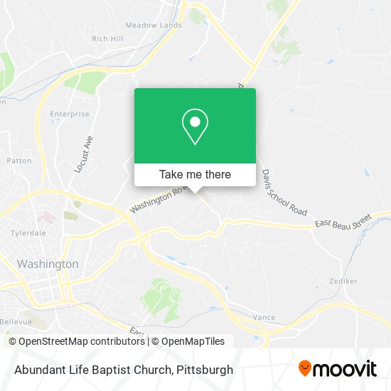 Mapa de Abundant Life Baptist Church