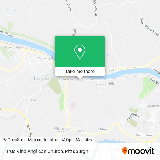 Mapa de True Vine Anglican Church