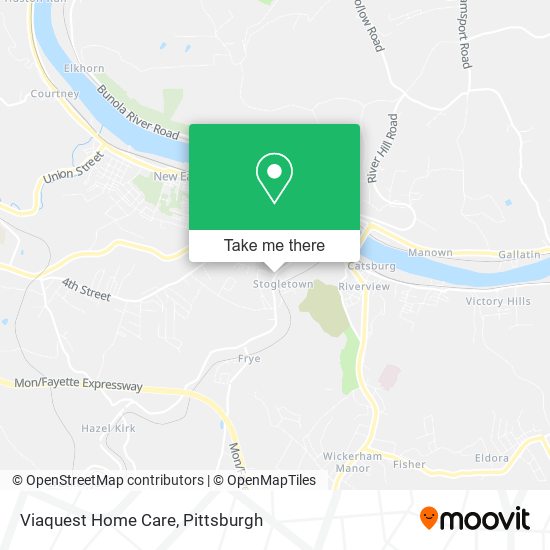 Viaquest Home Care map