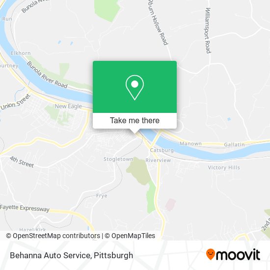 Mapa de Behanna Auto Service