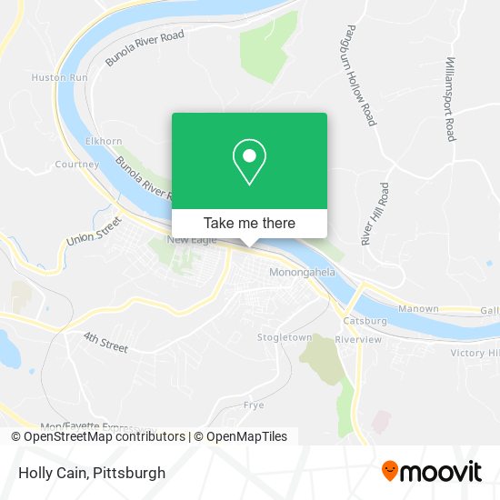 Holly Cain map