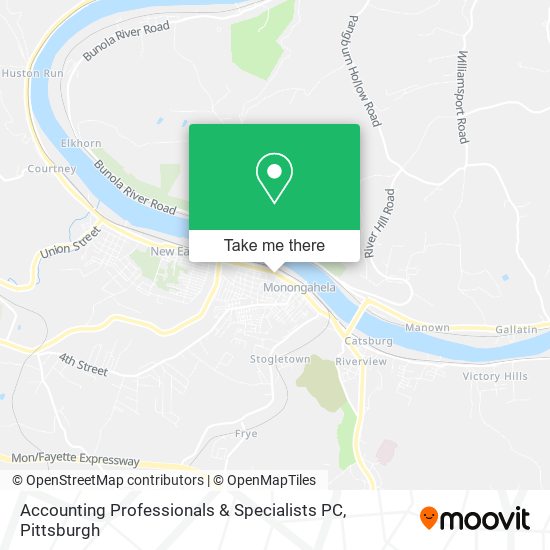 Mapa de Accounting Professionals & Specialists PC