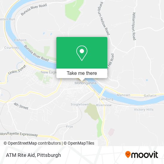 ATM Rite Aid map