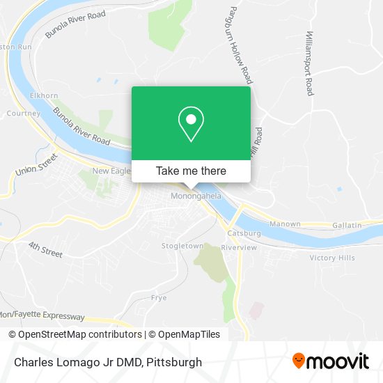 Charles Lomago Jr DMD map