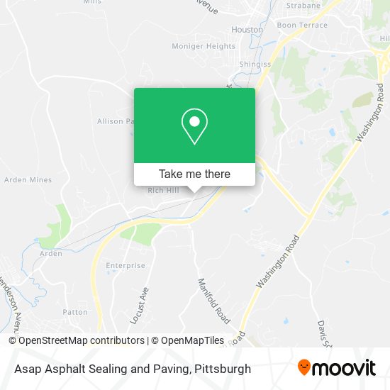 Mapa de Asap Asphalt Sealing and Paving