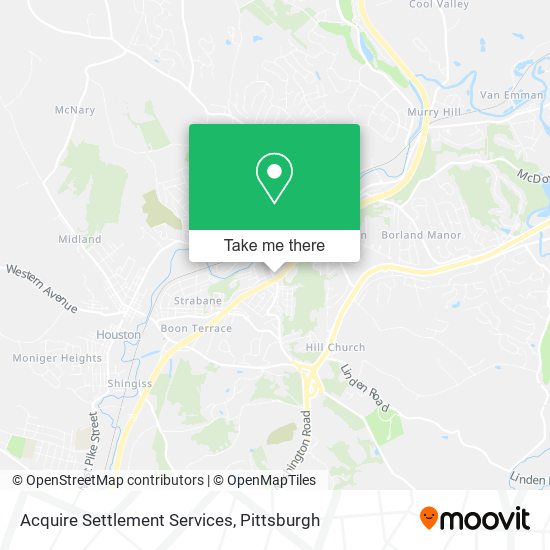 Acquire Settlement Services map