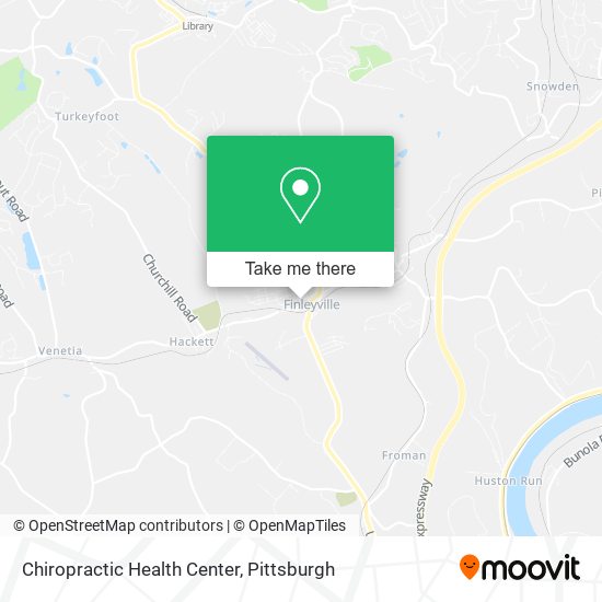 Chiropractic Health Center map