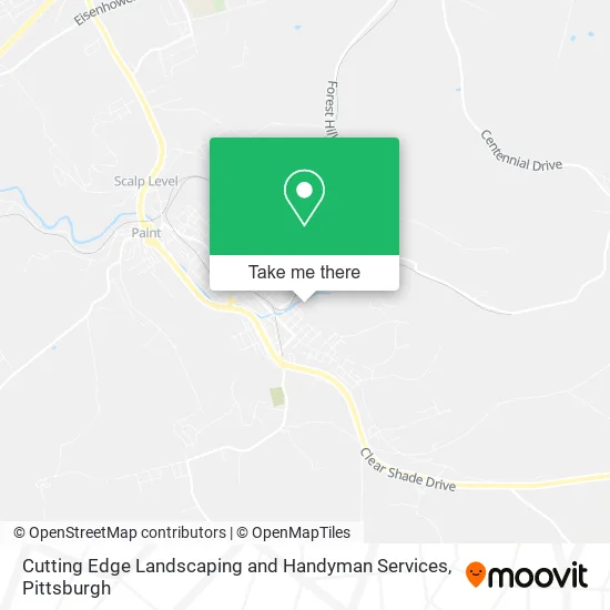 Cutting Edge Landscaping and Handyman Services map