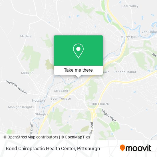 Mapa de Bond Chiropractic Health Center